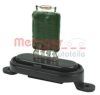 METZGER 0917066 Resistor, interior blower